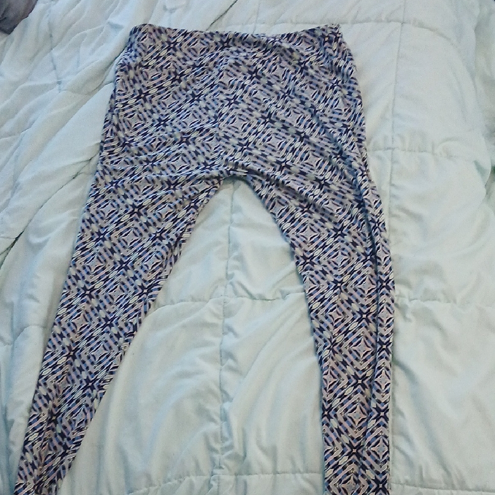 Geometric Patterned Kids Leggings